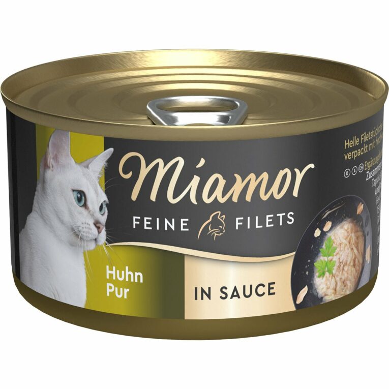 Günstig Miamor Feine Filets in Sauce Huhn Pur 24x85g i mPreisvergleich in unserem Onlineshop auf Hundeliebe-shop.de kaufen.