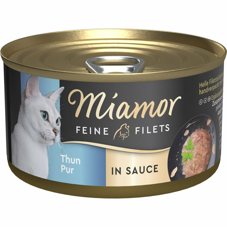 Günstig Miamor Feine Filets in Sauce Thun Pur 48x85g i mPreisvergleich in unserem Onlineshop auf Hundeliebe-shop.de kaufen.