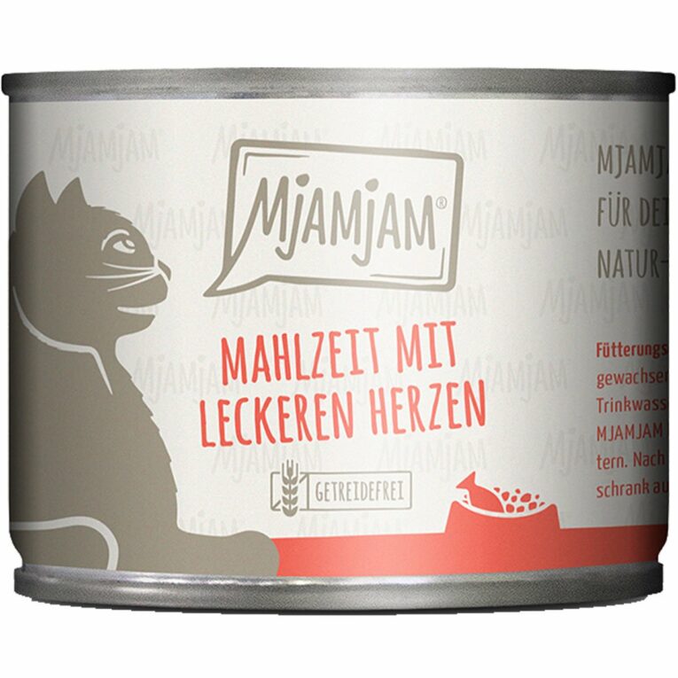 Günstig MjAMjAM Mahlzeit mit leckeren Herzen 24x200g i mPreisvergleich in unserem Onlineshop auf Hundeliebe-shop.de kaufen.