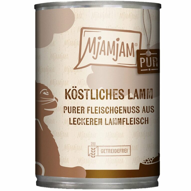 Günstig MjAMjAM purer Fleischgenuss köstliches Lamm pur 24x400g i mPreisvergleich in unserem Onlineshop auf Hundeliebe-shop.de kaufen.