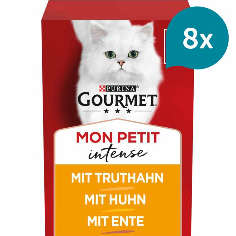 Günstig GOURMET Mon Petit Intense Geflügel-Variationen 48x50g i mPreisvergleich in unserem Onlineshop auf Hundeliebe-shop.de kaufen.