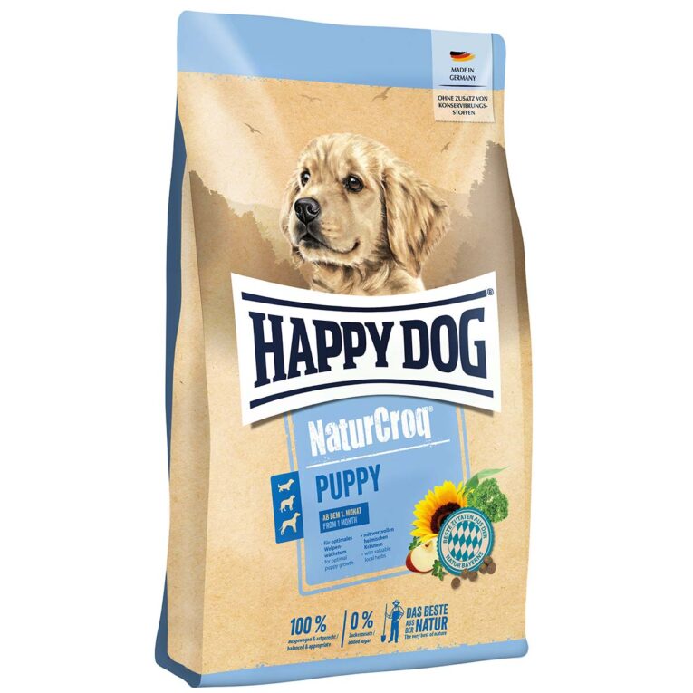 Günstig Happy Dog NaturCroq Puppy 4kg i mPreisvergleich in unserem Onlineshop auf Hundeliebe-shop.de kaufen.