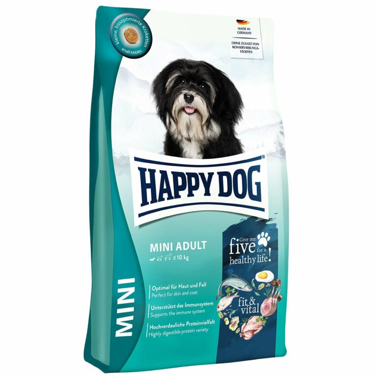 Günstig Happy Dog fit & vital Mini Adult 10kg i mPreisvergleich in unserem Onlineshop auf Hundeliebe-shop.de kaufen.