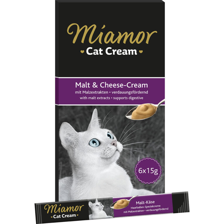 Günstig Miamor Cat Snack Cream Malt mit Käse 24x15g i mPreisvergleich in unserem Onlineshop auf Hundeliebe-shop.de kaufen.