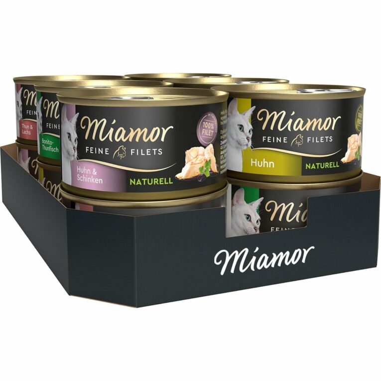 Günstig Miamor Feine Filets naturelle Mixtray 2 24x80g i mPreisvergleich in unserem Onlineshop auf Hundeliebe-shop.de kaufen.