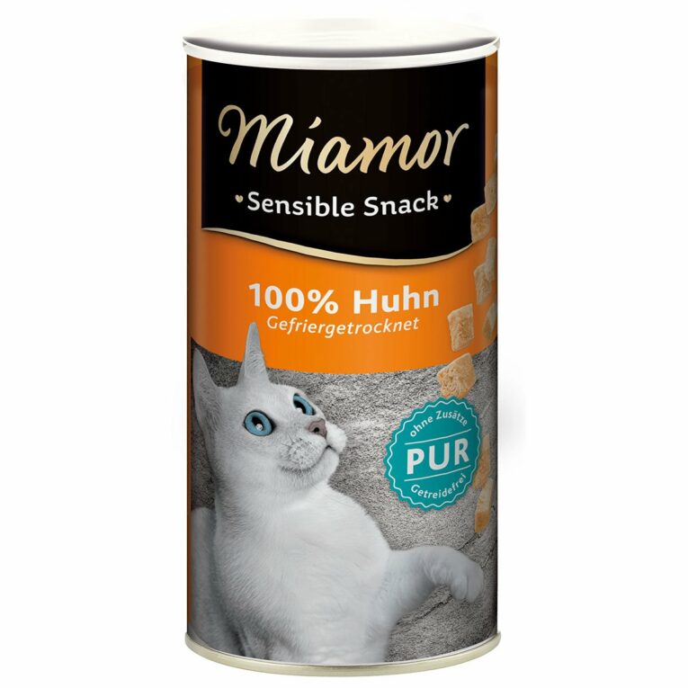 Günstig Miamor Sensible Snack Huhn Pur 12x30g i mPreisvergleich in unserem Onlineshop auf Hundeliebe-shop.de kaufen.
