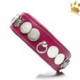 Malucchi Hundehalsband Ratier Bulldogge Pink