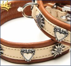 Hundehalsband leder herz leder edelweiss 1280x1280