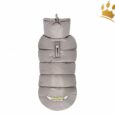 Puppyangel Hundemantel Love Faux Grau