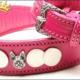 Malucchi Hundehalsband Ratier Bulldogge Pink