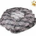 Hundebett Bessie & Barnie Cuddle Pod – Artic Seal – Black Puma
