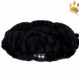 Hundebett Bessie & Barnie Cuddle Pod – Gravel Stone – Black Puma