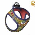 Curli© Vest Softgeschirr Air-Mesh Special Edition Blue Floral Multi