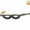Pet Flys Hundegeschirr Fleur de Lis Black