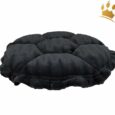 Hundebett Bessie & Barnie Cuddle Pod – Gravel Stone – Black Puma