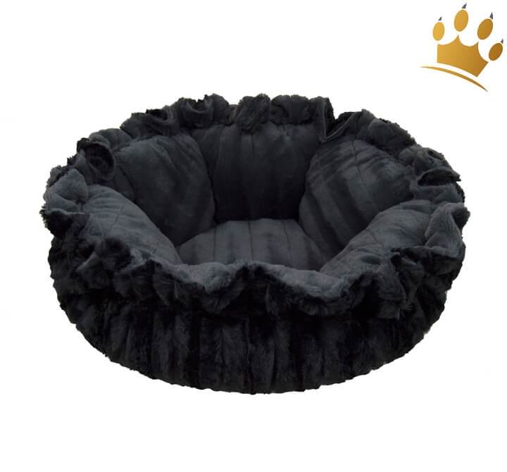 Günstig Hundebett Bessie & Barnie Cuddle Pod – Gravel Stone – Black Puma in unserem Hundeshop im Preisvergleich kaufen.