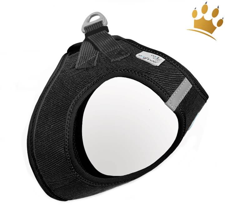 Günstig Curli Vest Softgeschirr Cord Schwarz in unserem Hundeshop im Preisvergleich kaufen.