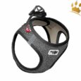Curli Vest Hundegeschirr Merino Schwarz