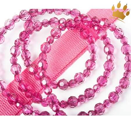 Günstig Designer-Hundeschmuckleine Fuchsia in unserem Hundeshop im Preisvergleich kaufen.
