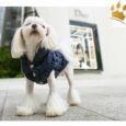 Puppy Angel Hundemantel Luxury Faux Down Navy