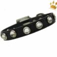 Hundehalsband Diamonds Black