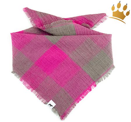 Günstig Duftmarke DoggyDana Leini Karo Pink in unserem Hundeshop im Preisvergleich kaufen.