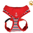 Puppia Softgeschirr Seaman Rot