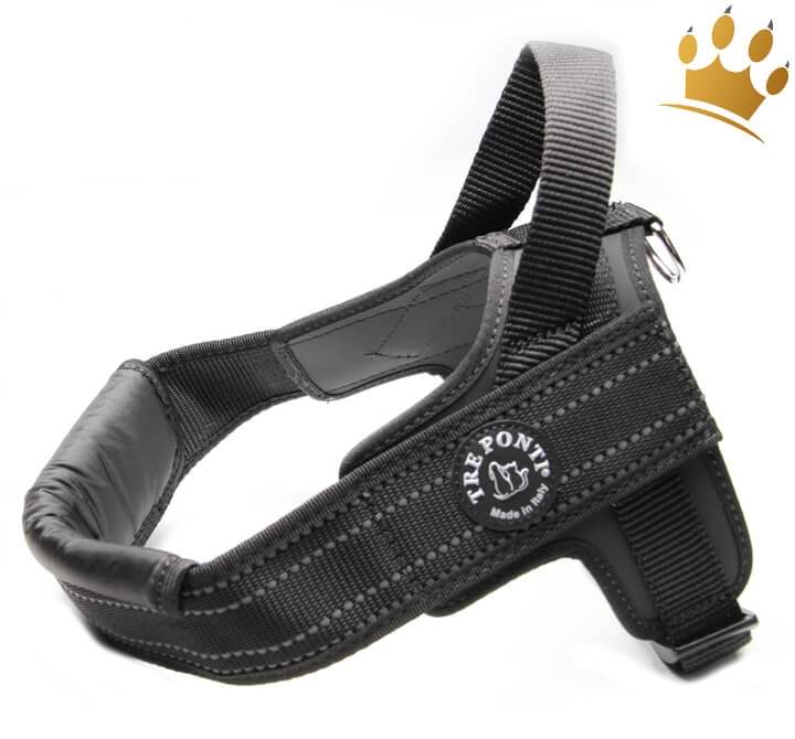 Günstig Tre Ponti Brustgeschirr For Big Dogs Schwarz in unserem Hundeshop im Preisvergleich kaufen.