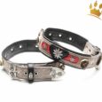 Hunde-Lederhalsband Fesche Vroni