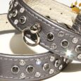 Strasshalsband Hepburn Silbergrau
