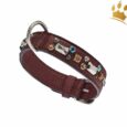 Malucchi Hundehalsband Petra 3cm Braun