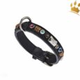 Malucchi Halsband Petra 2cm Schwarz