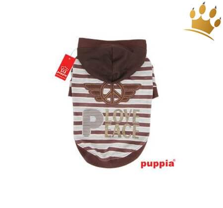 Günstig Puppia Hunde-Sweater Hardcore Braun in unserem Hundeshop im Preisvergleich kaufen.