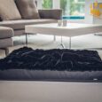 Hundebett mit Decke Schwarz
