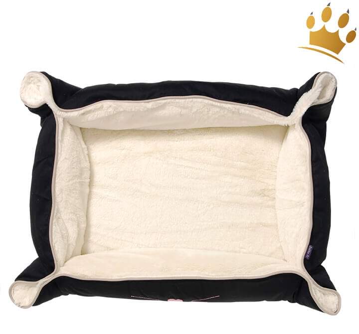 Günstig Hundebett 2 in 1 Multirelax Cachette Noir in unserem Hundeshop im Preisvergleich kaufen.