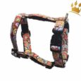 Hundegeschirr Retro-Look Multi