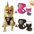 Hundegeschirrset 4 in1 Rokoko Pink