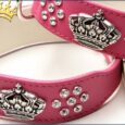 Hundehalsband Crown Deluxe Pink Lady