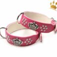 Hundehalsband Crown Deluxe Pink Lady