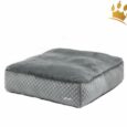 Hundekissen Velvety Silbergrau 2 in 1