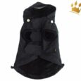 Hundemantel Royal Fleur Black