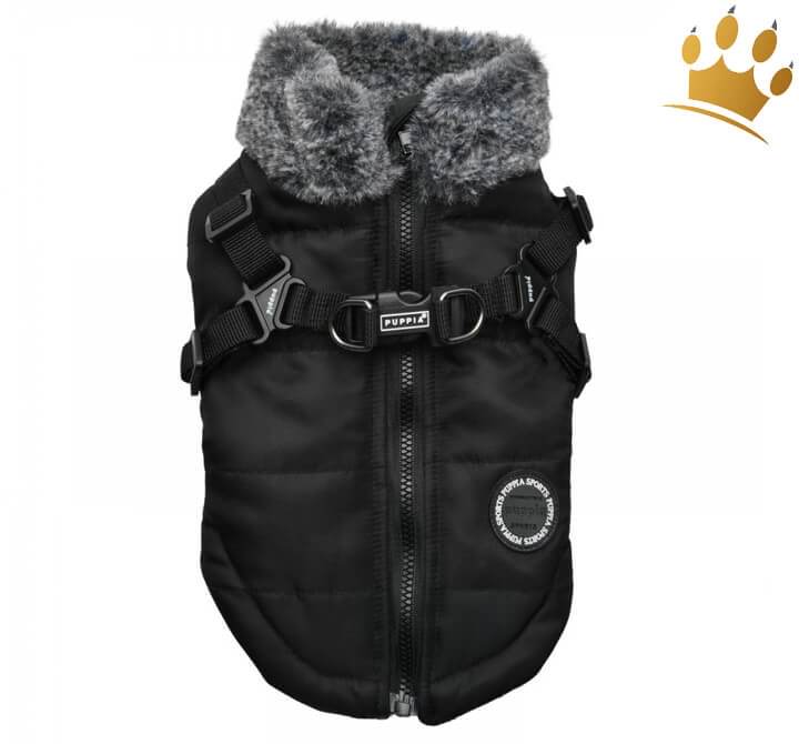 Günstig Puppia Hundemantel Donavan Schwarz in unserem Hundeshop im Preisvergleich kaufen.