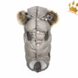 Puppyangel Hundemantel Down Hood Grau