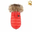 Puppyangel Hundeweste Double Down Hood Rot