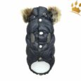 Puppyangel Hundemantel Down Hood Schwarz