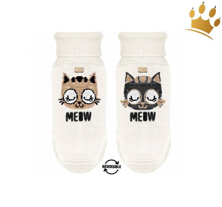 Günstig Milk & Pepper Hundepullover Meow in unserem Hundeshop im Preisvergleich kaufen.