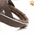 Jack-B Hundegeschirr Karo Braun