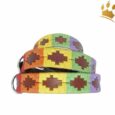 Kipita Hundehalsband Rainbow