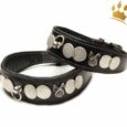 Malucchi Hundehalsband Ratier Bulldogge Schwarz