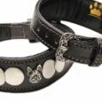 Malucchi Hundehalsband Ratier Bulldogge Schwarz